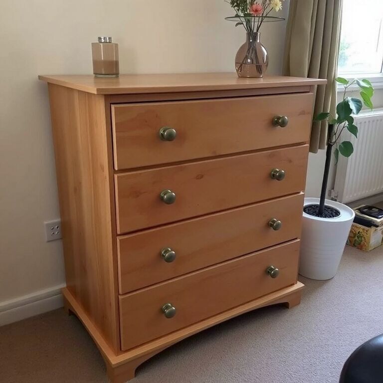 Chest of drawers, well used — view 1