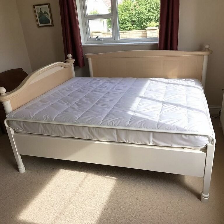 Double bed, as new — view 1