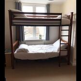 Bunk bed, well used