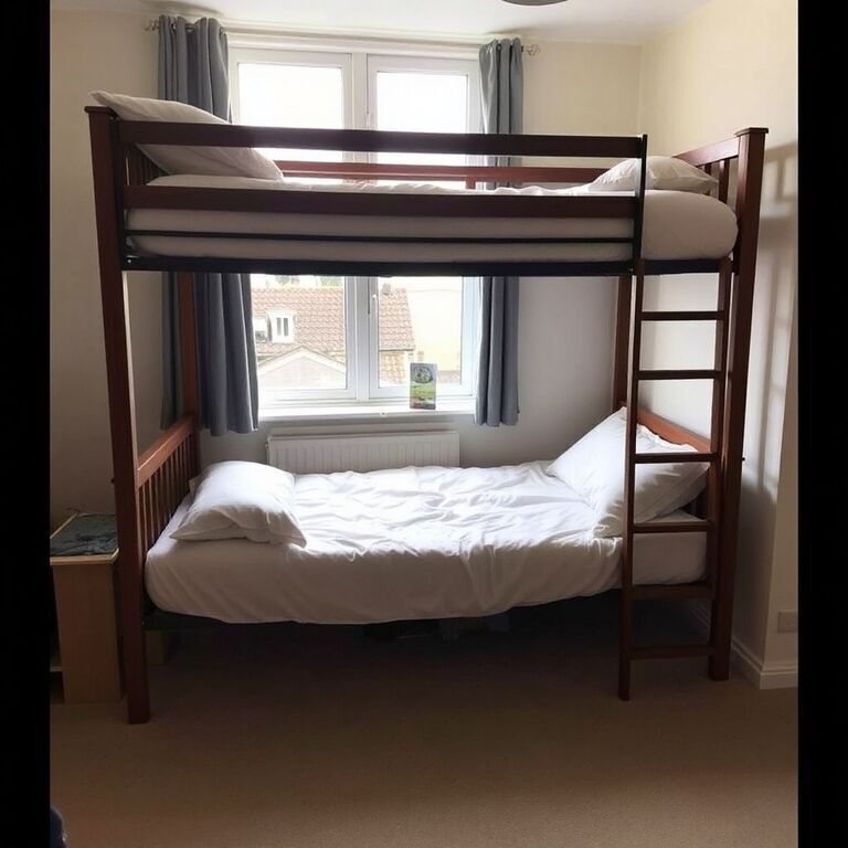 Bunk bed, well used — view 1