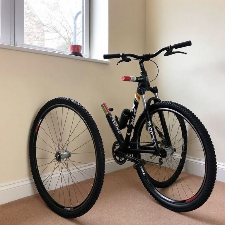 Mountain bike, boxed — view 1