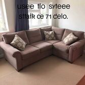 Corner sofa, well used