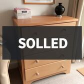 Chest of drawers, well used