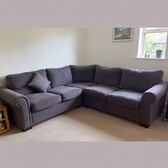 Corner sofa, boxed