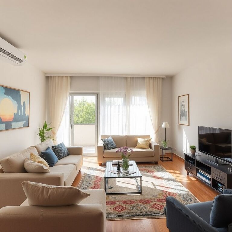 Garden apartment, Station Quarter &mdash; view 1