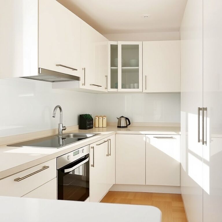 Garden apartment, Station Quarter &mdash; view 2