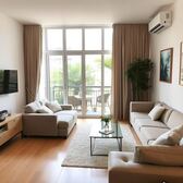 Garden apartment, Station Quarter